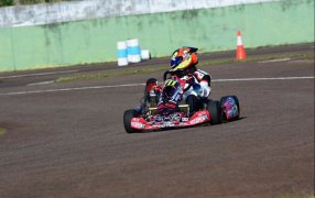 Campeonato Misionero de Karting: Uriel Husulak fue segundo en el inicio de la cuarta fecha que se corre en el Kartódromo Ciudad de Oberá y sumó buenos puntos