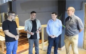 Eldorado: Ministro Adolfo Safrán, visitó el Aserradero Asaguay S.R.L.., “ejemplo de superación productiva misionera”