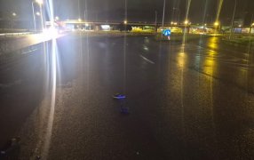 Garupá: Despiste de motocicleta con una víctima fatal en inmediaciones de la rotonda ex Garita sobre la Ruta Nacional N° 105