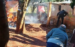 Bomberos de la Policía de Misiones sofocaron múltiples incendios en distintos puntos de la provincia