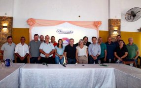 El Ministro Carlos Sartori se reunió con intendentes del norte misionero para coordinar agenda de trabajo territorial