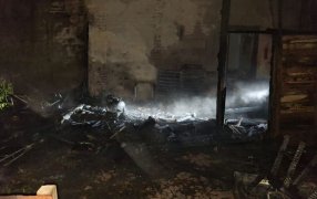 Apóstoles: Incendio en una vivienda de dejó importantes daños materiales, sin que se registraran personas lesionadas