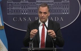 El Gobierno Nacional reabrirá el lunes la Sala de Prensa de la Casa Rosada y Manuel Adorni dará una conferencia de prensa