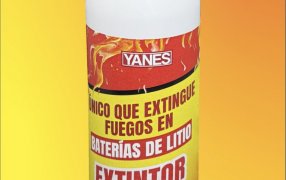 Lanzamiento: el primer extintor portátil multiuso de Argentina que apaga incendios en baterías de Ion-Litio