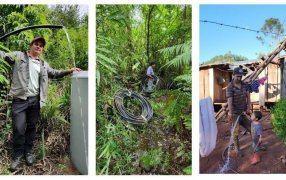 Misiones: Familias rurales que participan del Proyecto de Restauración de la Selva y mejoran su acceso al agua, muchas recorrían más de 500 metros para buscar agua en baldes y bidones