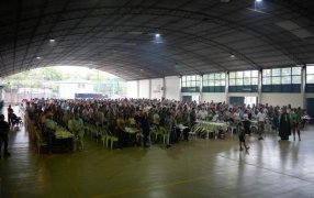 Apóstoles: Gran almuerzo de la familia yerbatera en el cierre de la 47ª Fiesta Nacional e Internacional de la Yerba Mate