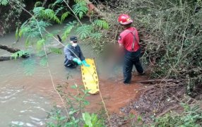 Hallaron muerto a un hombre de 44 años que estaba desaparecido en el Municipio misionero de Hipólito Yrigoyen