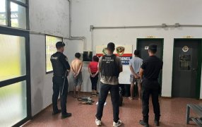 Desbarataron en la ciudad de Posadas una presunta banda con frondoso prontuario y secuestraron bienes robados y un arma