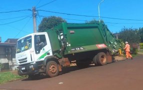 Apóstoles: El lunes 24 de Noviembre, no habrá servicio de recolección de residuos domiciliarios, el día viernes 21 se realizará con total normalidad