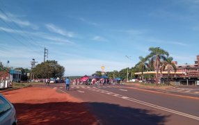 Misiones: Corte total sobre la Ruta Nacional N° 12, del acceso a la Avenida San Martín en la localidad de Puerto Rico