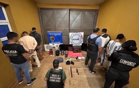 La Policía de Misiones irrumpió en la guarida de cuatro individuos en el Barrio Cruz del Sur de la ciudad de Posadas y recuperó bienes robados
