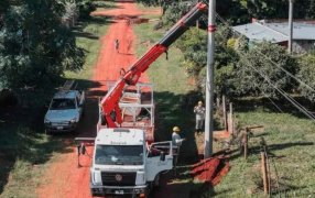 Alerta por fuertes vientos emitido por el Servicio Meteorológico Nacional: Energía de Misiones desplegó cuadrillas en puntos afectados