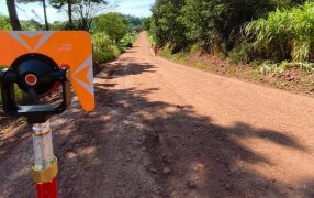 Misiones: La Dirección Provincial de Vialidad inició los trabajos para la construcción de obra básica y pavimento en la Ruta Provincial Nº 15