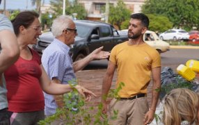 Apóstoles: Con gran participación ciudadana hubo una jornada más del Programa Eco Canje en la Plaza San Martín, en el marco del Día Mundial Contra el Cambio Climático