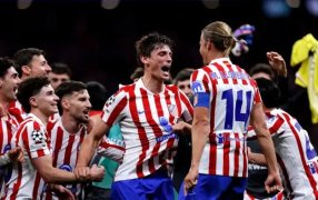 Atlético de Madrid sufrió ante Barcelona pero se metió en las semis de la Champions