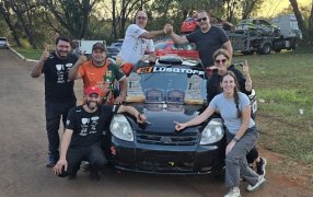 Campeonato Misionero de Rally: Gaby Vidal y Aitor Zugasti se coronaron con victoria el fin de semana en la localidad de Jardín América