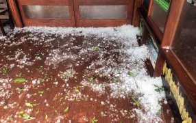 Misiones: Granizada y fuertes vientos en el Parque Provincial Moconá, no se registraron personas lesionadas ni daños materiales