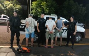 Apóstoles: Una gresca en un predio terminó con cuatro individuos detenidos y dejó como saldo a un hombre herido