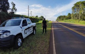 Puerto Rico: Despiste de motocicleta con una víctima fatal sobre la Ruta Nacional N° 12 en Colonia Mbopicuá