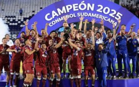 Tras una épica tanda de penales, Lanús se consagró campeón de la Copa Sudamericana, el Granate se impuso por 5 a 4 en la definición desde los 12 pasos tras el 0 a 0 en los 120 minutos