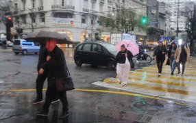 Para el AMBA y zonas del interior: Otro fin de semana con mal tiempo y un marcado descenso de la temperatura, para cuándo se esperan lluvias
