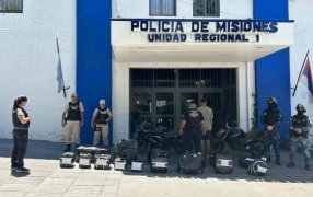 Posadas: Un allanamiento derivó a la detencion de un individuo de 35 años buscado por robo y contrabando