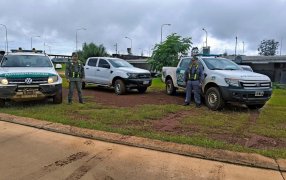 Pickup con pedido de secuestro evadió tres dispositivos de control, se procedió a su secuestro después de recorrer 130 kilómetros y asimismo se secuestraron otros tres vehículos robados