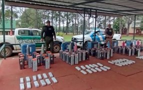 Gendarmería Nacional secuestró marihuana valuada en más de 143 millones de pesos