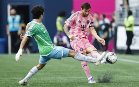 Seattle Sounders goleó a Inter Miami y Messi no pudo levantar la Leagues Cup