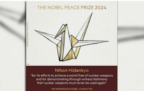 El Premio Nobel de la Paz 2024 fue otorgado a Nihon Hidankyo, la organización japonesa contra las armas nucleares