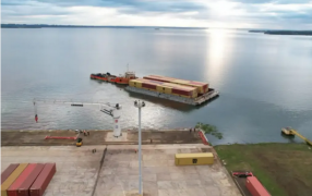 El Puerto de la ciudad misionera de Posadas ya opera como nodo logístico para exportaciones aéreas