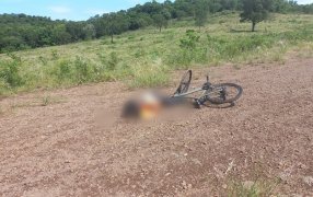 Hallaron el cuerpo de un ciclista en un camino terrado en el Municipio misionero de Profundidad