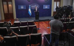 Conferencia de prensa: Adorni dijo que el paro "complica y es una pérdida de dinero para muchísimos argentinos"