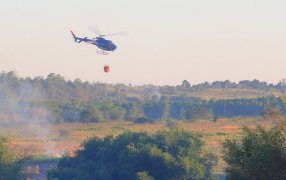 Misiones en alerta: En solo 12 horas, los Bomberos de la Policía realizaron 21 intervenciones para sofocar incendios en diferentes puntos de la provincia