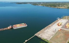 El Puerto de Posadas exportará una carga récord de productos forestales a Europa y Asia