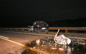 Falleció un automovilista al chocar contra un camión sobre la Ruta Nacional N° 12 en el Municipio misionero de Garupá