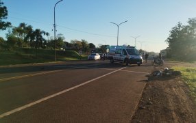 Misiones: Colisión entre dos motocicletas en el Municipio de Cerro Azul dejó dos mujeres heridas