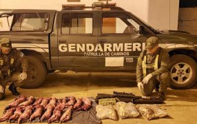 Actividad ilegal de caza en Curuzú Cuatiá, parte de la carne secuestrada ya había sido cocida