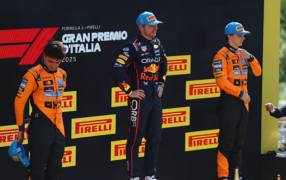 Fórmula 1 en el Gran Premio de Italia: Max Verstappen con Red Bull ganó forma sólida a los McLaren de Lando Norris y Oscar Piastri, Franco Colapinto terminó 17mo.