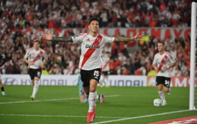 River Plate goleó a Independiente del Valle de Ecuador por la Copa Libertadores y clasificó a octavos como primero de grupo