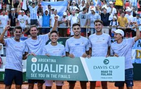 Tenis: Argentina vs Kazajistán por la Copa Davis: Sebastián Báez salvó dos match points y le dio el triunfo a la Albiceleste en Rosario