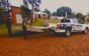 Apóstoles: Se recuperaron varias chapas que fueran sustraídas, procuran la ubicación del autor del hecho a los fines de ponerlo a disposición de la Justicia