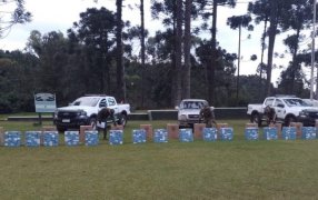 Gendarmería Nacional secuestró más de 43 mil paquetes de cigarrillos