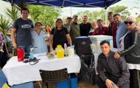 Jornada integral de atención sanitaria en el Barrio posadeño de Itaembé Guazú con participación de integrantes del Sublema "Mejor Ciudad" y Candidatos a Diputados Provinciales