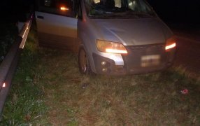 Falleció un peatón de 80 años tras ser embestido cuando caminaba sobre la Ruta Costera N° 2 por un automóvil en Panambí