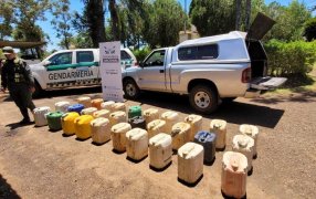 Gendarmería Nacional, incautó seiscientos litros de nafta, sin estar habilitado para el transporte de sustancias peligrosas, y sin poder justificar su conductor el destino final