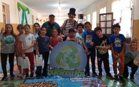 TeRRestRis estuvo en la ciudad de Apóstoles con juegos, reflexiones y plantaciones de árboles