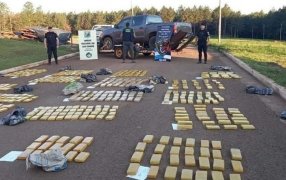 En el 2022 la Policía de Misiones concretó la mayor cantidad de decomisos de drogas en la provincia