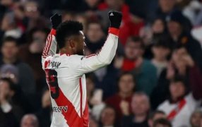 Copa Libertadores: River Plate le ganó 2 a 0 a Libertad de Paraguay y avanzó a octavos como primero de su grupo