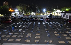 Misiones: Incautación de estupefacientes realizado por Gendarmería Nacional en un barrio de la Localidad de Garupá